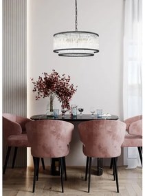 Zuma Line P0528-06H-P7AC - Luster na reťazi SERGIO 6xE14/60W/230V čierna