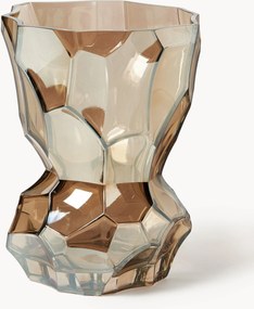 Ručne fúkaná sklenená váza Reflection, V 30 cm