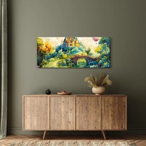 Obraz - Rozprávkový zámok (120x50 cm)