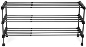 Botník ARISA 3 úrovne, čierny