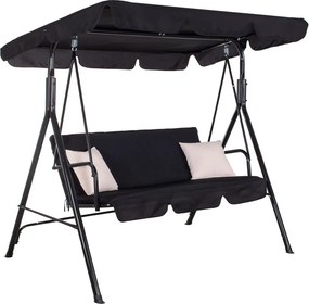 Hojdačka Luna SPRINGOS GS0014 - čierna