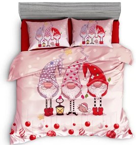 Obliečky SAVENA GNOMS 7-dielna sada 140x200 cm