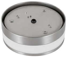 Moderné vonkajšie stropné svietidlo oceľ 23 cm IP44 - Flavi