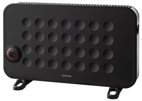 Sencor - Elektrický priamotop/konvektor 750/1250/2000W/230V termostat IP24 čierna