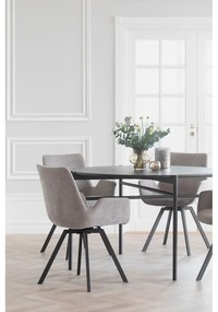 Béžové čalúnené jedálenské kreslá v súprave 2 ks Norwell – Rowico