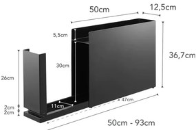 Kovový kuchynský organizér Tower – YAMAZAKI