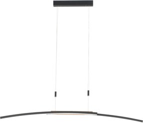 XXXLutz ZÁVESNÉ LED SVIETIDLO, 130/6,5/155 cm Dieter Knoll - Interiérové svietidlá - 0031700001