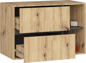 Závesná skrinka pod umývadlo VAMI 90 cm - výber z 6 prevedení