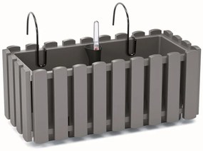 Závesný kvetináč BOARDEE FENCYCASE W sivý