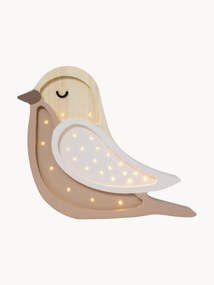 Ručne vyrobená detská LED-lampa's časovačom a diaľkovým ovládačom Bird
