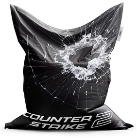 Sablio Sedací vak Classic Counter Strike 2 Priestrel - 200x140 cm