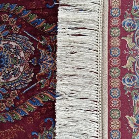 Koberec Exkluzívny Qum Silk 08 červený