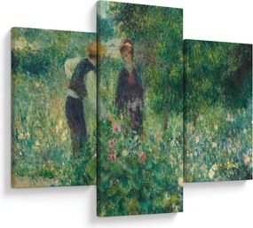 Obraz - Auguste Renoir, Picking Flowers, reprodukcia (90x60 cm)