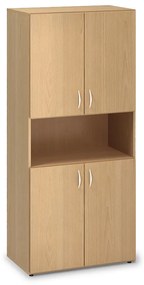 Vysoká skriňa ProOffice 80 x 47 x 178 cm, buk
