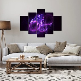 Abstraktný obraz bublín (150x105 cm)
