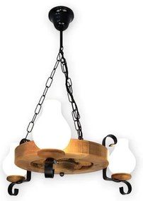 Brilagi - Luster na reťazi ROATA 3xE14/40W/230V buk