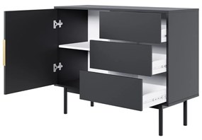 Komoda Viva 104 cm černá