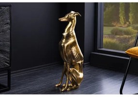 Dekorácia Grayhound 45170 Zlatá - Komfort-nábytok