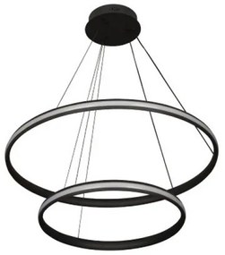 Stmievateľný LED luster s lankom LED/90W/230V 3000-6500K pr. 60 cm + diaľkové ovládanie