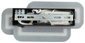 Moderné nástenné svietidlo čierne vrátane LED s 3-stupňovým stmievaním - Dias