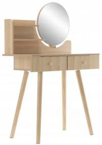 Sammer Originálny toaletný stolík so zrkadlom a taburetkou PHO9081