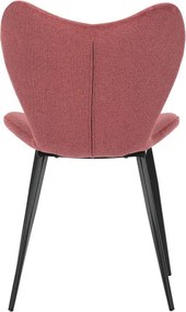 Jedálenská stolička červená DCL-1031 RED2