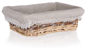 Home Decor Prútený košík Duo, 21 x 16 x 6,5 cm