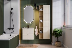 Comad Kúpeľňová skrinka pod umývadlo Dalia Cashmere 50 kašmír