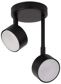 Luster na tyči NEMO 2xGX53/12W/230V čierna