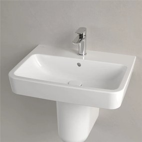 VILLEROY &amp; BOCH O.novo závesné umývadlo s otvorom, s prepadom, 600 x 460 mm, biela alpská, 4A416001