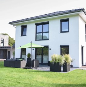 Kvetináč ELEMENTO, sklolaminát, šírka 88 cm, antracit