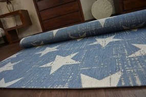 Koberec Floorlux sizal flat 48648/591 hviezdy