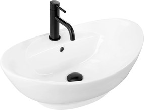 Rea Cindy umývadlo, 59x40 cm, biela, REA-U0155