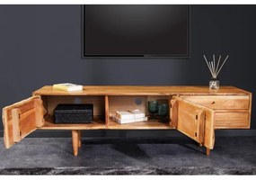 TV-skrinka 43736 Alpine 145cm Drevo Acacia Honey  - Komfort-nábytok