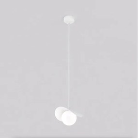 Luster na lanku RITUAL 1xG9/8W/230V biela