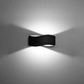 Sollux Lighting Nástenné svietidlo TILA 30 čierne