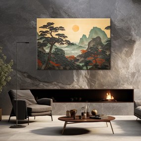 Gario Obraz na plátne Japonská krajina Rozmery: 100 x 70 cm