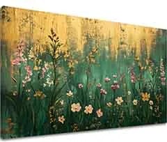 Obraz zlaté okamihy prírody | 100% originál domaľovaný akrylom