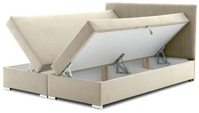 Čalúnená posteľ GRENLAND 160x200 cm Hnedá