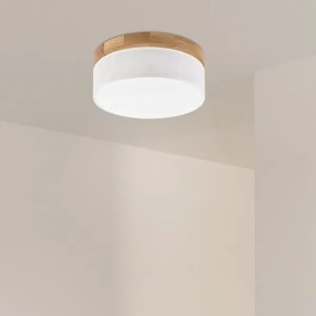 Brilagi - LED Stropné svietidlo BELLADONNA LED/20W/230V pr. 30 cm biela/dub