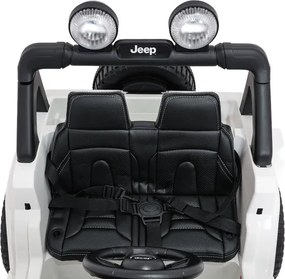 Elektrické autíčko Jeep Wrangler Rubicon LIFT biele