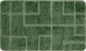 Kúpeľňový koberček SUPREME LINES línie, zelený
