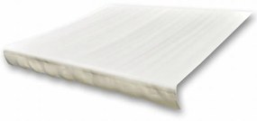 Náhradná plachta na markízu 400x300 cm Dekorhome Hnedá