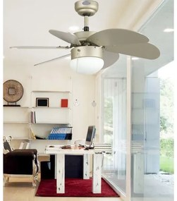 Globo 03801 - Stropný ventilátor RIVALDO 1xE14/60W/230V