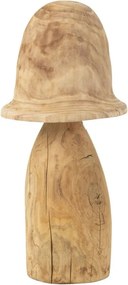 Prírodné drevená dekorácia huba Mushroom XL - Ø 35*70 cm