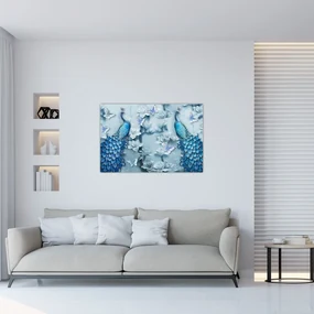 Obraz pávov (90x60 cm)