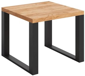 Konferenčný stolík Mona 600/600/500 dub craft/čierna
