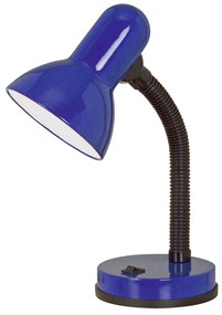 EGLO Stolová lampa do kancelárie BASIC, modrá