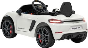 Ramiz Detské autíčko Porsche Spyder RS 718, biele športové