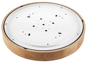 Brilagi - LED stropné svietidlo CARVALHO 4xE27/60W/230V dub pr. 57,5 cm